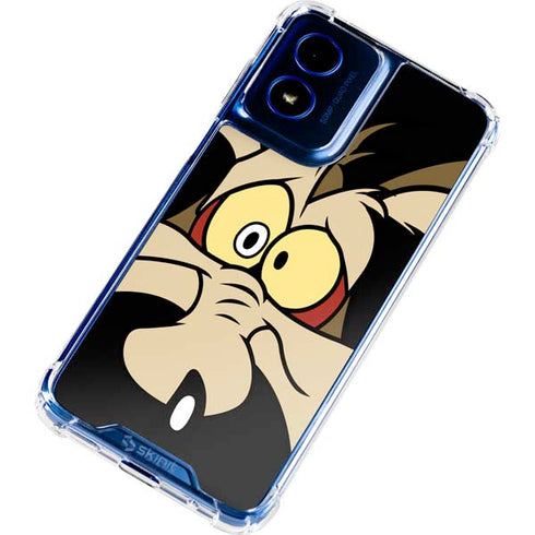 Looney Tunes Wile E. Coyote Moto G 5G (2024) Clear Case